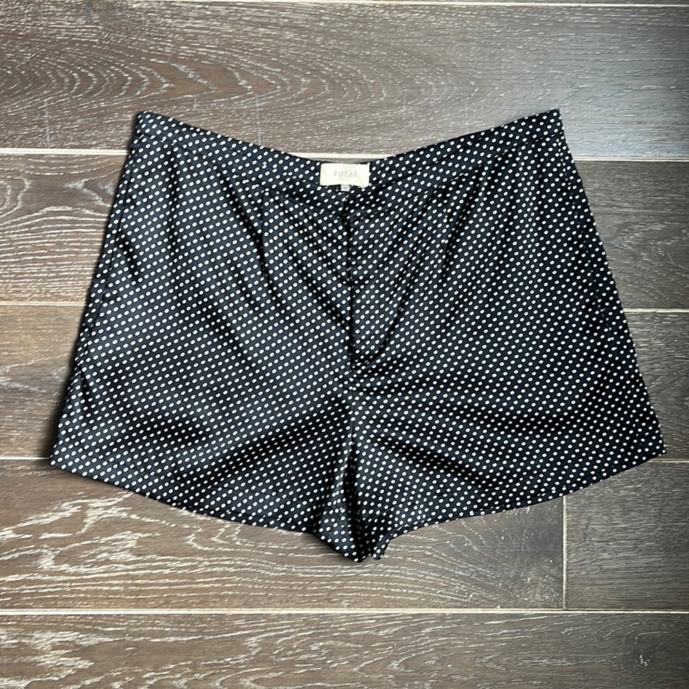 Rozae Nichols silk polka dot shorts